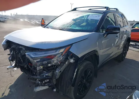 2022 Toyota Rav4 Hybrid Xse z USA, uszkodzony, nr VIN 4T3E6RFV8NU076709